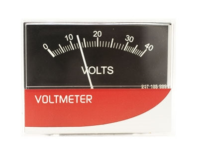 247-161-666 Voltmeter Horizontal 0-40 Volt Range