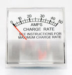 610346 Associated Ammeter Horizontal 0-50 DC Amp Range