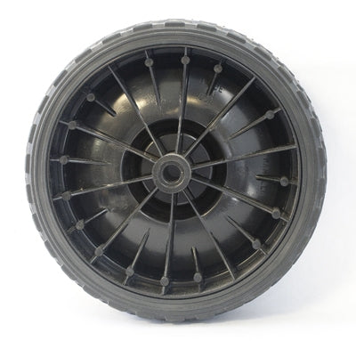 610553 - Associated 7'' Rubber Wheel { PAIR + HUBS }